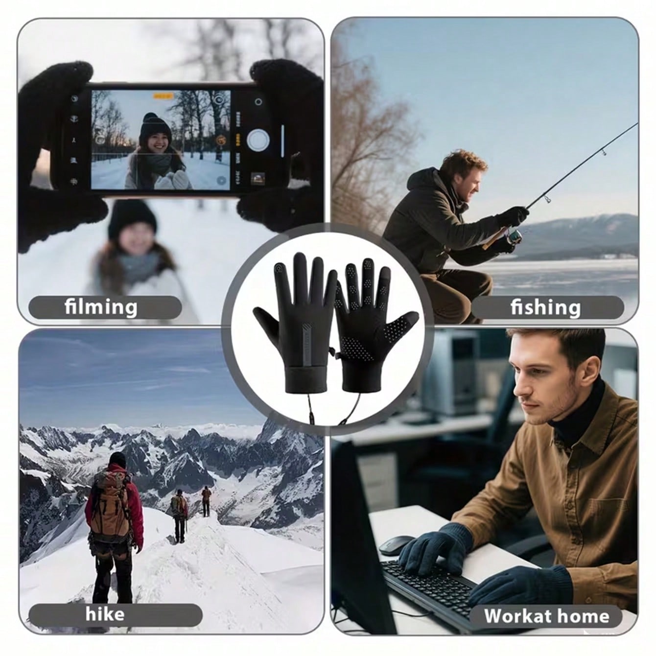Battery-Free Heated Gloves | D - Cycling Commute Essentials ulasan dan harga