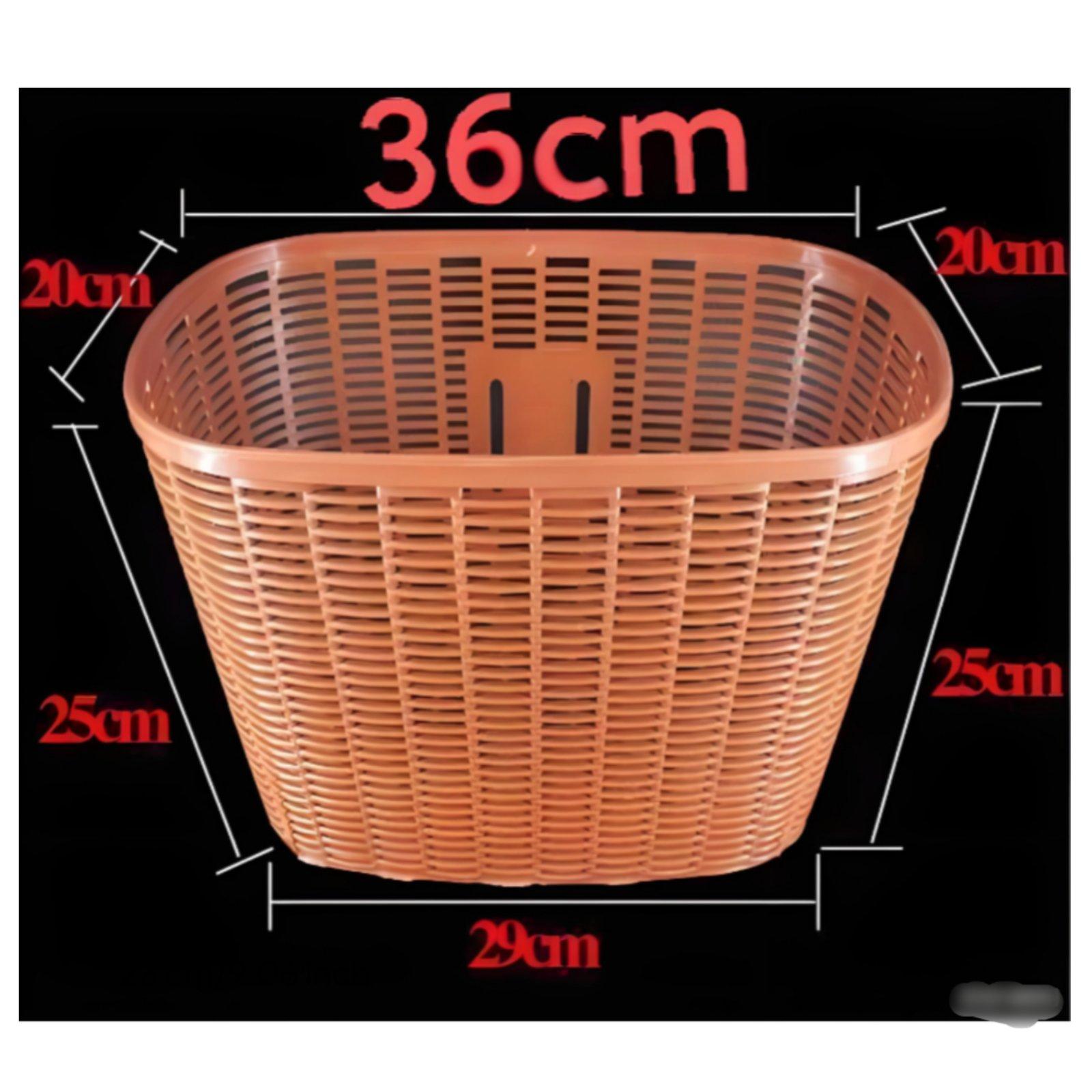 Spacious Cycle Basket Front Ha - Cycling Commute Essentials ulasan dan harga