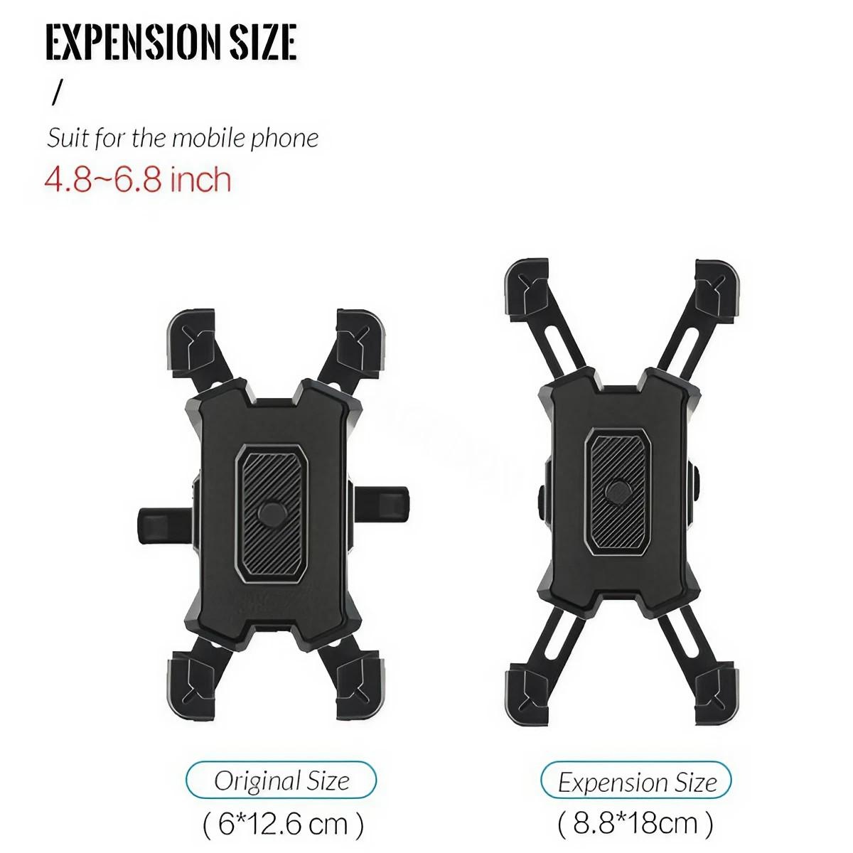 1PC Auto Lock Bike Phone Holde - Commuter Bike Lock ulasan dan harga
