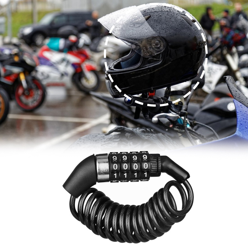 D1 Motorcycle Bicycle Anti-The - Chain Lock Combination ulasan dan harga
