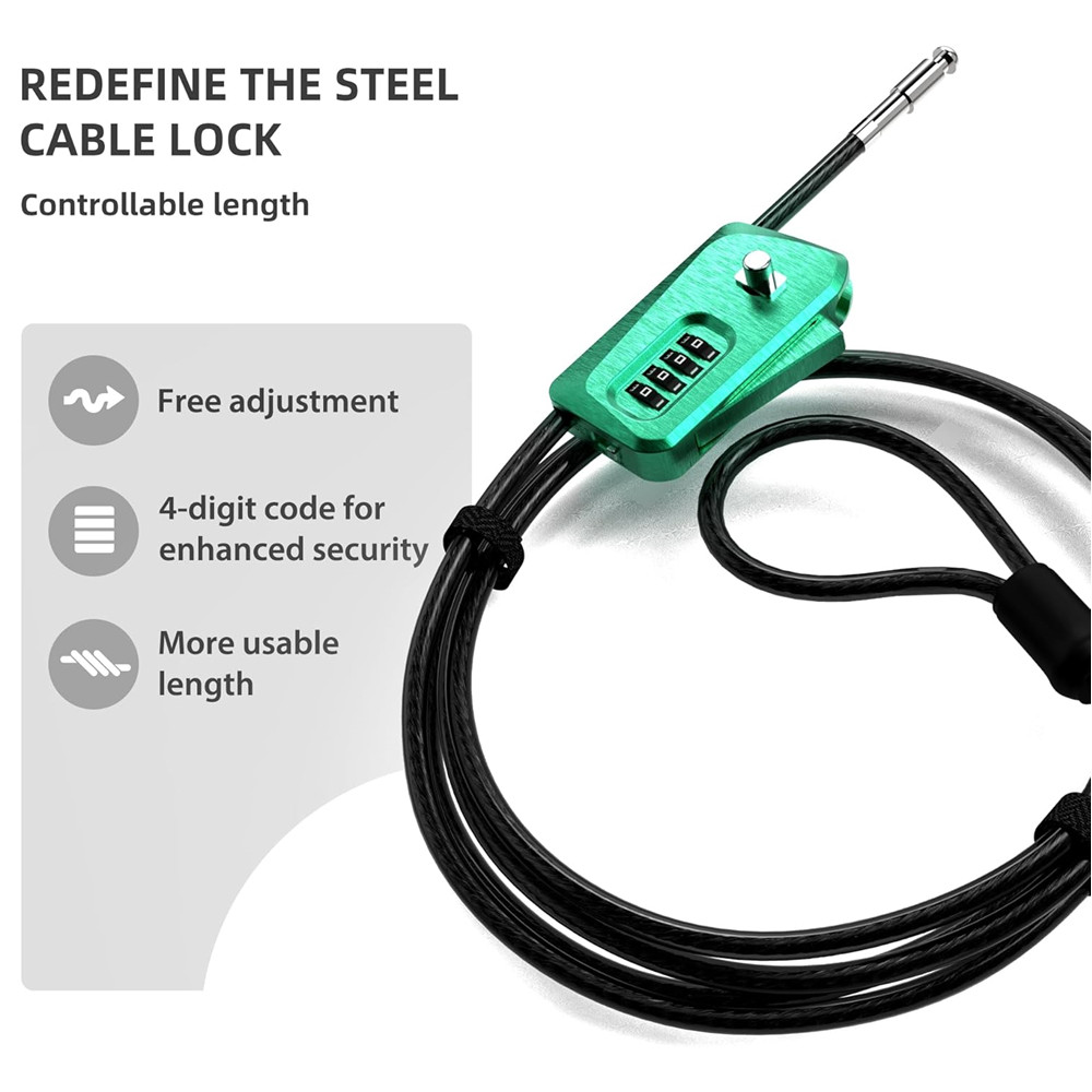 Python Cable Lock for Bike, Bi - Cable Lock Flexible ulasan dan harga