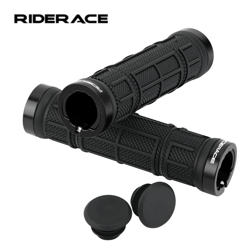 RIDERACE Bicycle Grips Non-Sli - Commuter Bike Lock ulasan dan harga