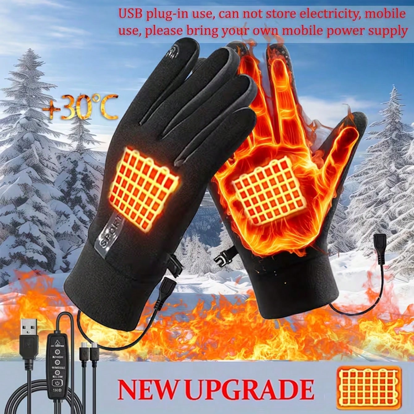 Battery-Free Heated Gloves | D - Cycling Commute Essentials ulasan dan harga
