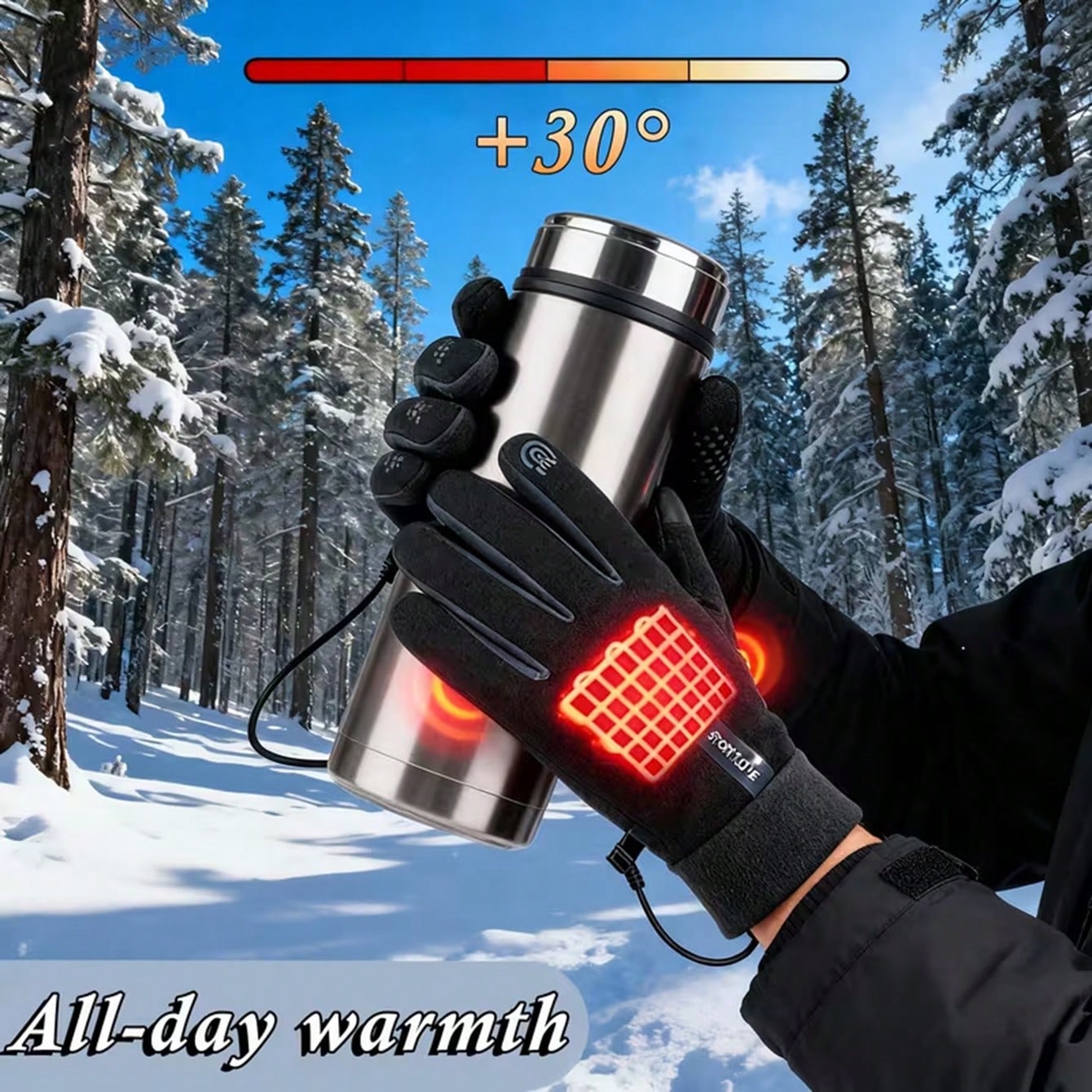 Battery-Free Heated Gloves | D - Cycling Commute Essentials ulasan dan harga