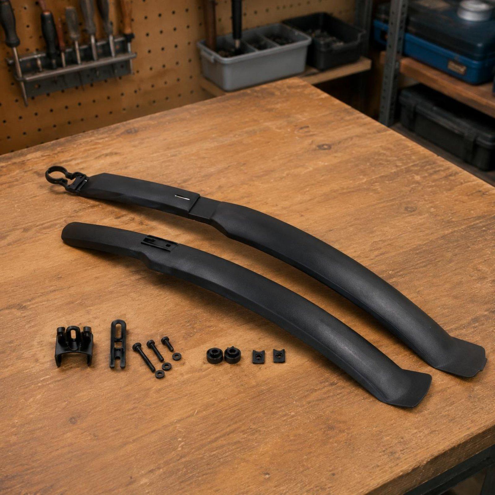 Road Bike Mudguard 700c Adjust - Cycling Commute In Rain ulasan dan harga
