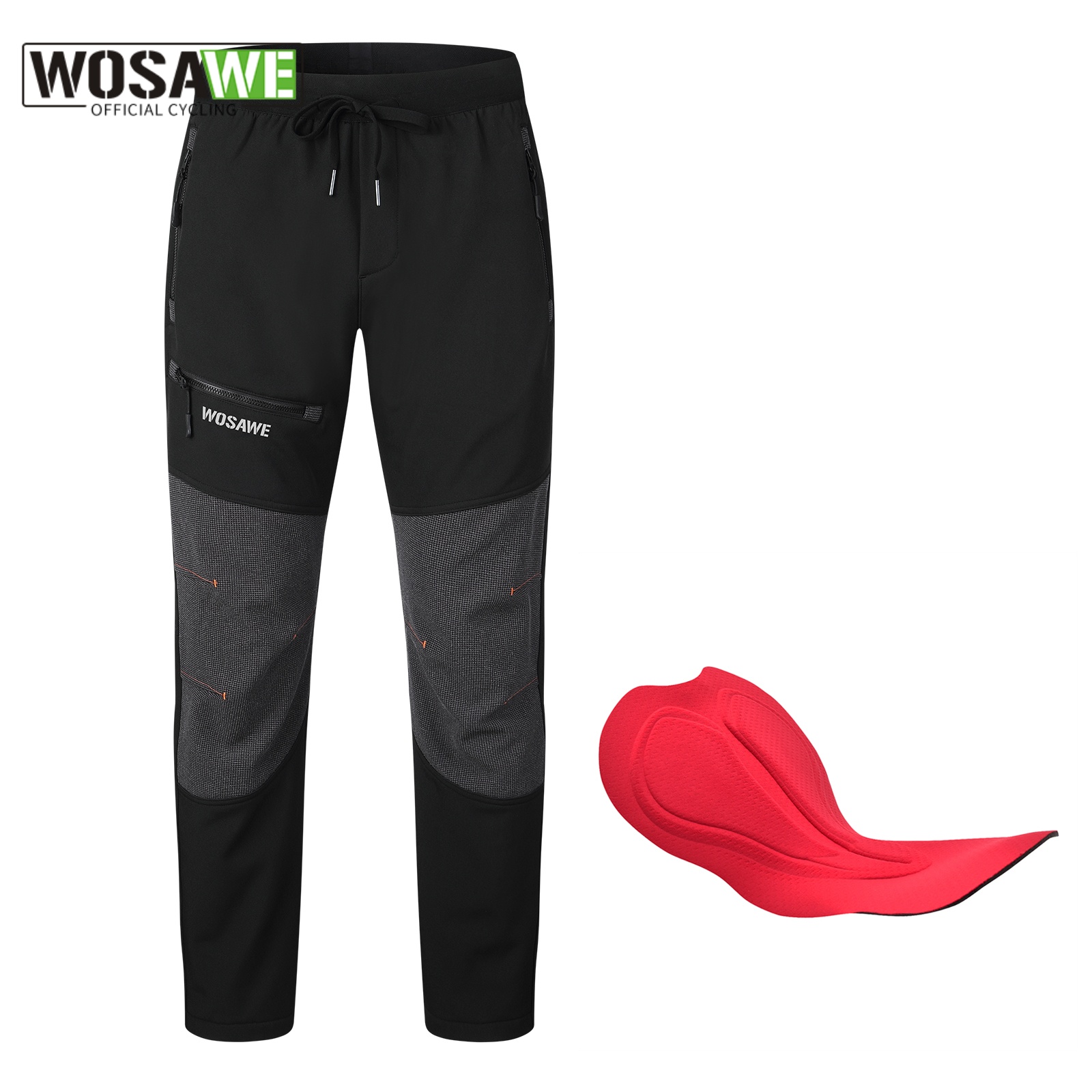 WOSAWE Men Padded Cycling Pant - Cycling Commute Pants ulasan dan harga