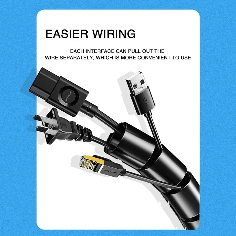 2M/1M 16mm/10mm Cable Organize - Cable Lock Flexible ulasan dan harga