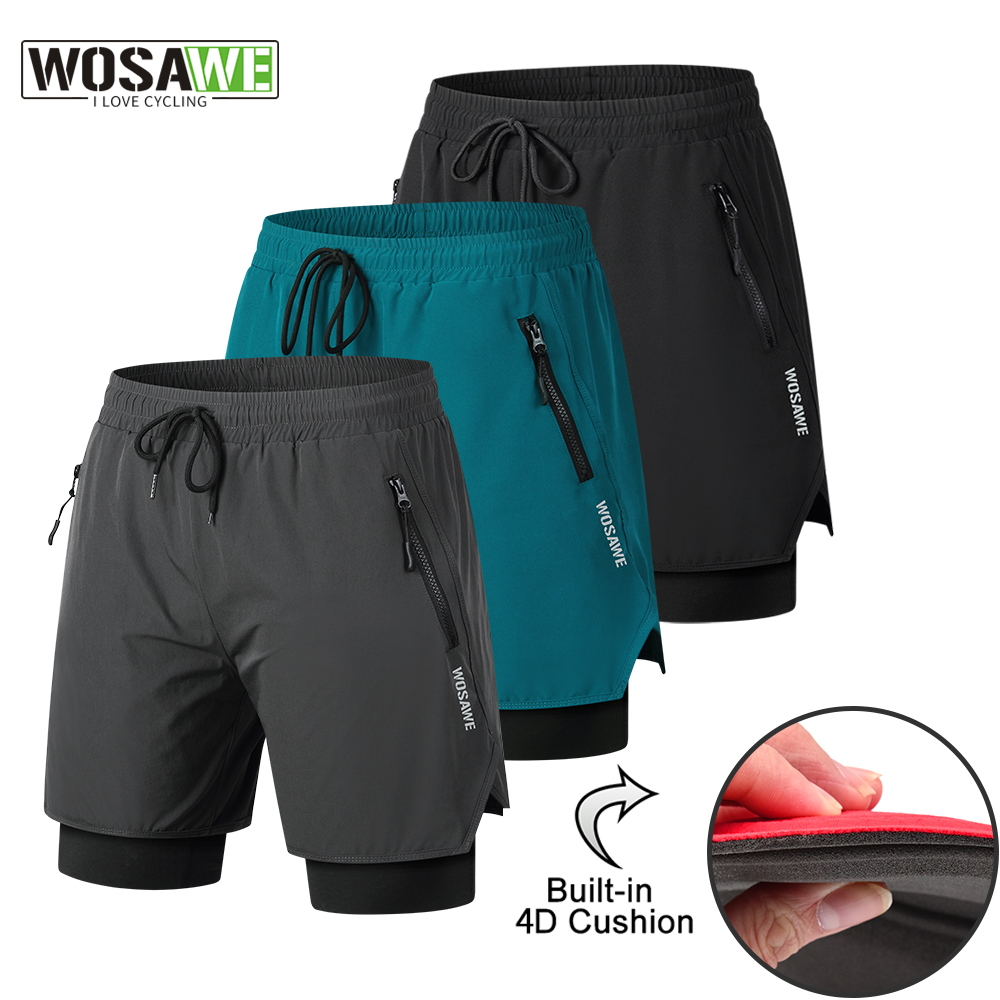 WOSAWE MTB Shorts Summer Men C - Cycling Commuter Trousers ulasan dan harga