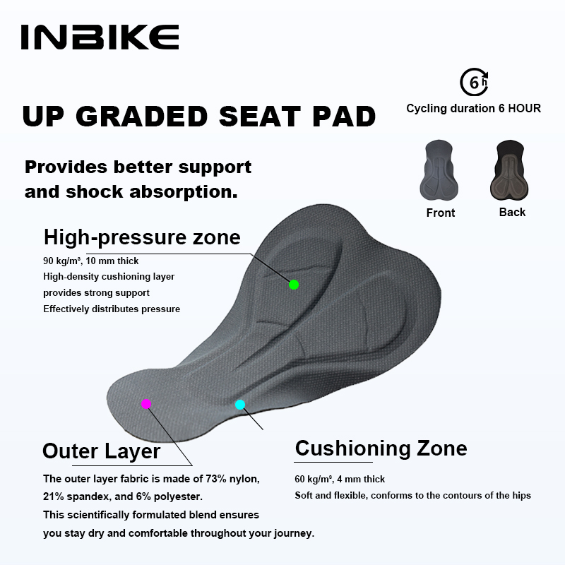 INBIKE Summer Cycling Bibs Men - Cycling Commuter Trousers ulasan dan harga