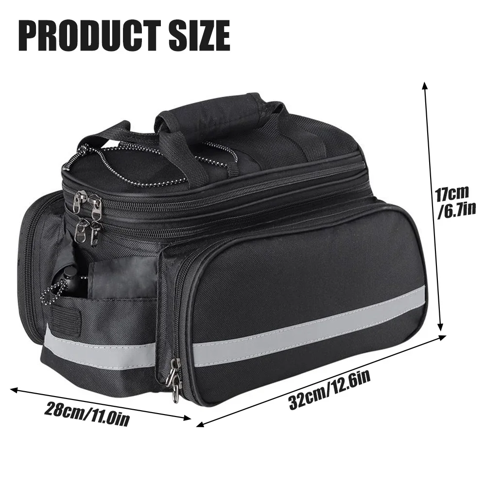 Bicycle Trunk Bag 27L Bicycle  - Cycling Commute In Rain ulasan dan harga