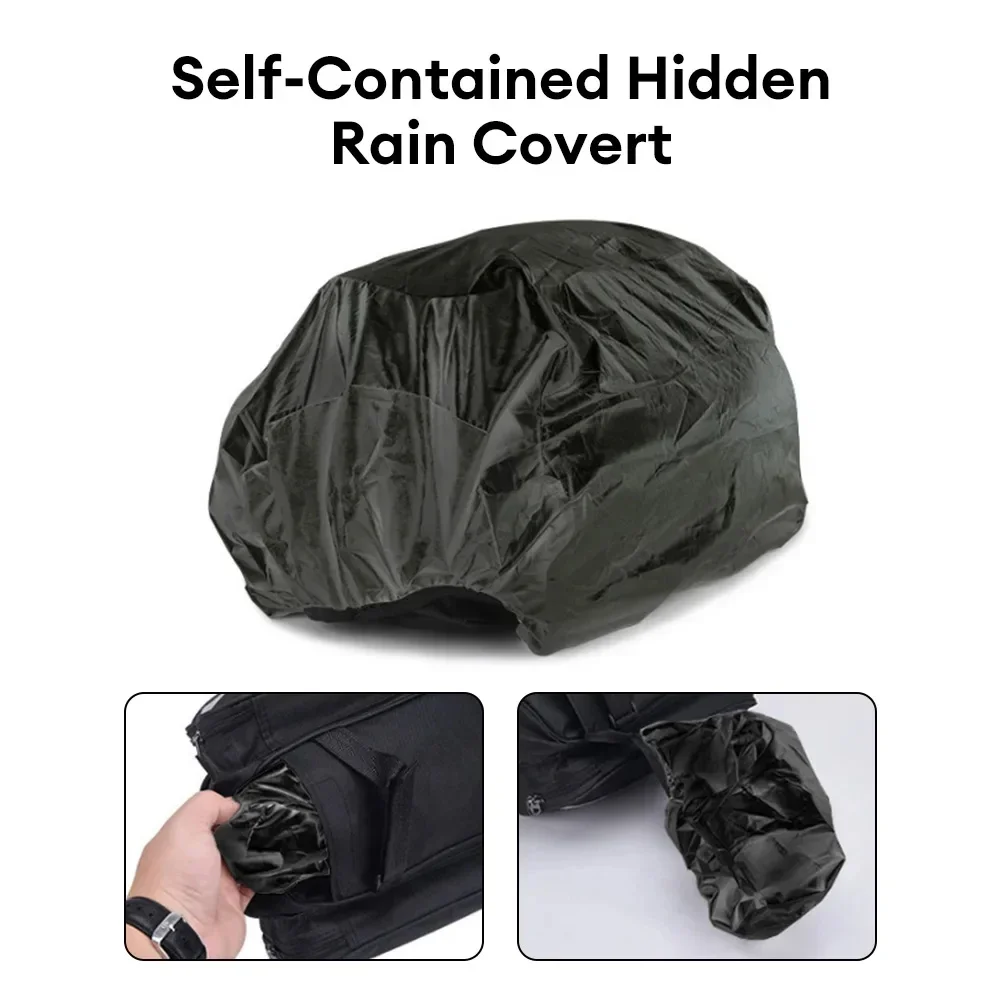 Bicycle Trunk Bag 27L Bicycle  - Cycling Commute In Rain ulasan dan harga