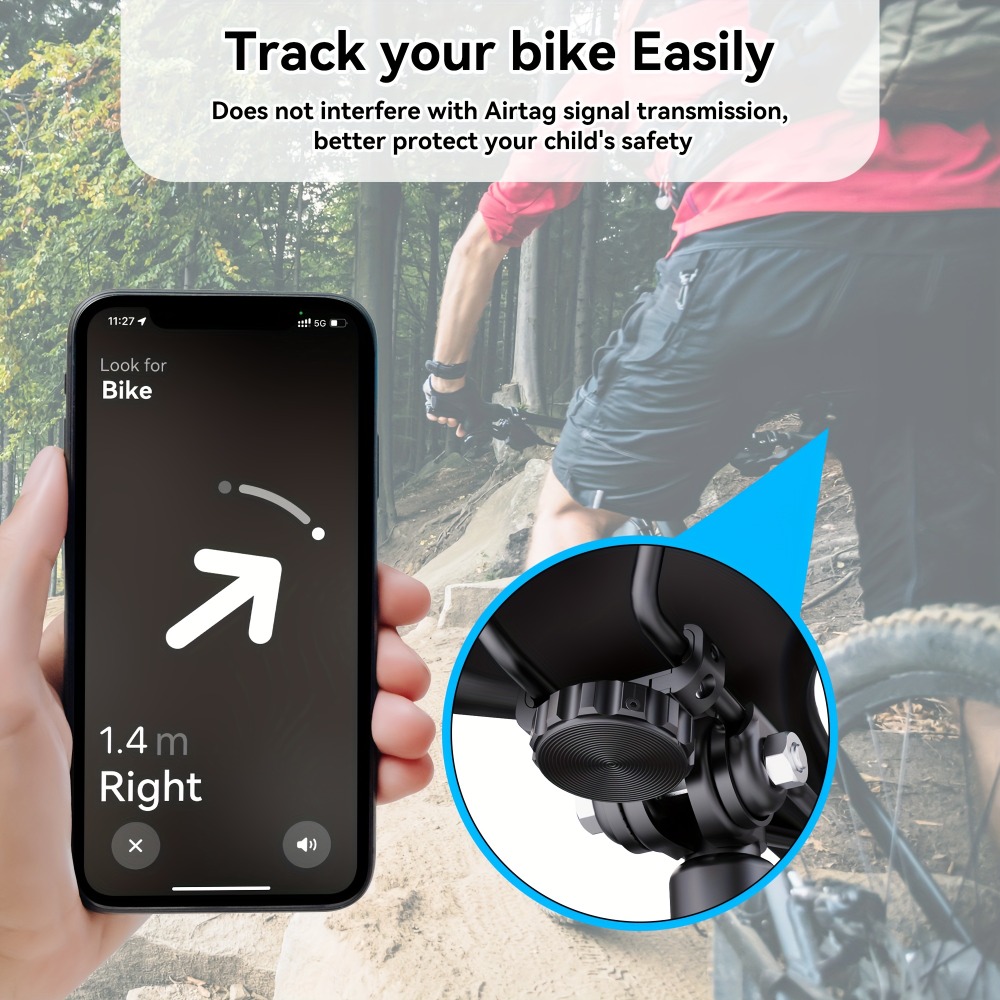 Airtag Bicycle Mount, Hidden B - Commuting By Bike ulasan dan harga