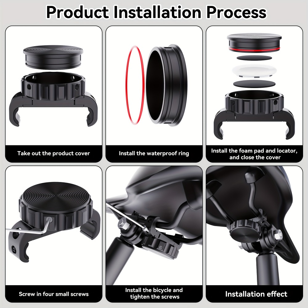 Airtag Bicycle Mount, Hidden B - Commuting By Bike ulasan dan harga