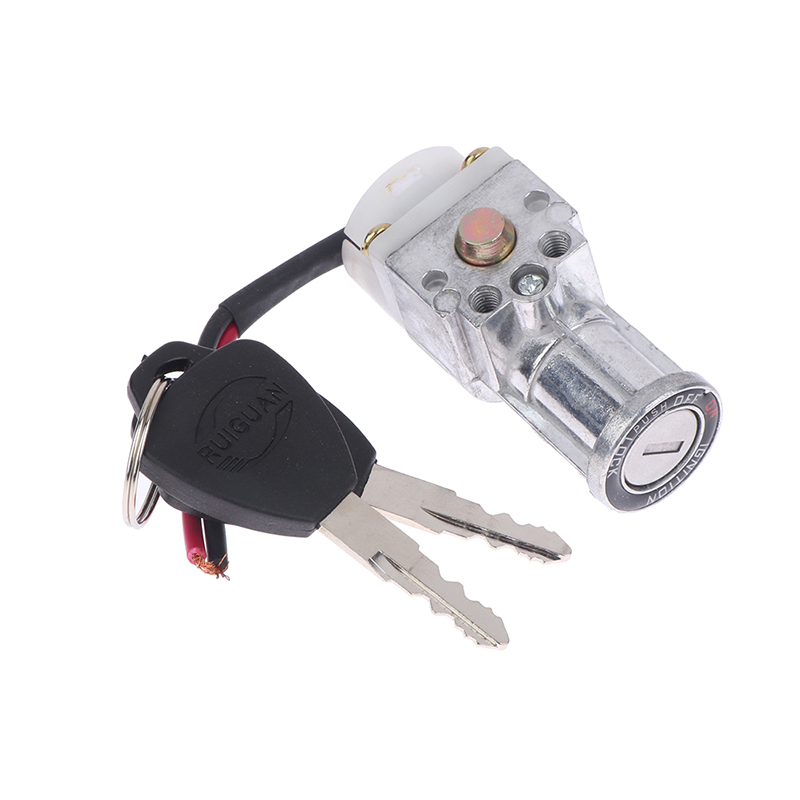 1x Battery Lock 2x Key Bigger  - Commuter Bike Lock ulasan dan harga