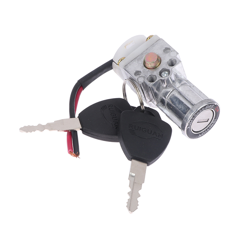 1x Battery Lock 2x Key Bigger  - Commuter Bike Lock ulasan dan harga