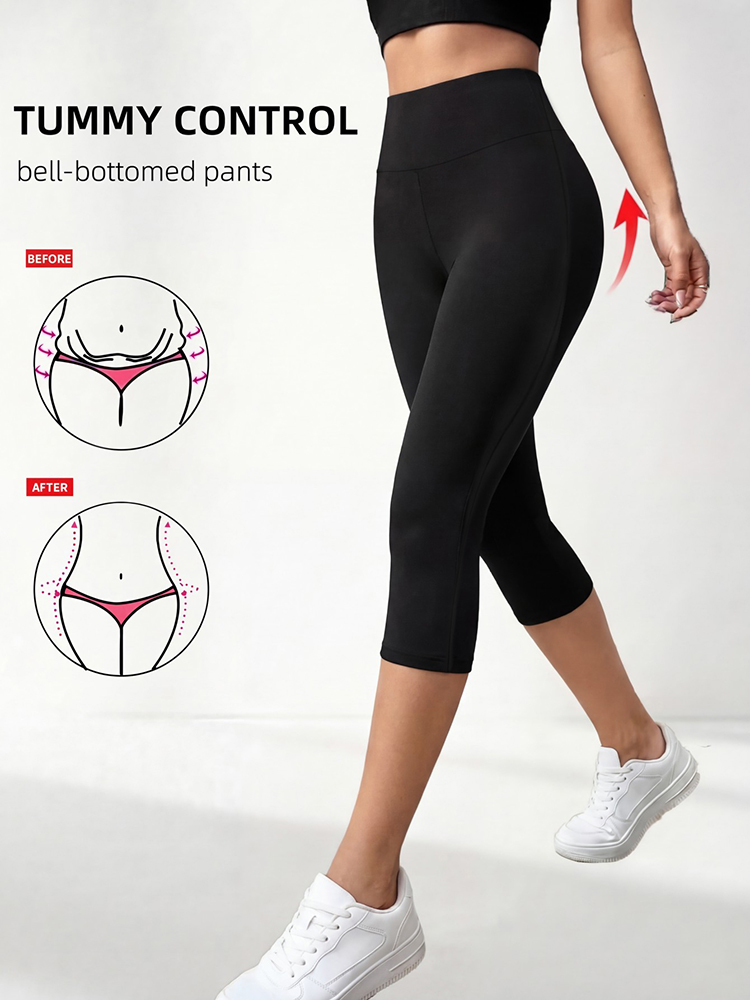 Women's High-Waisted Seven-Poi - Cycling Commute Pants ulasan dan harga