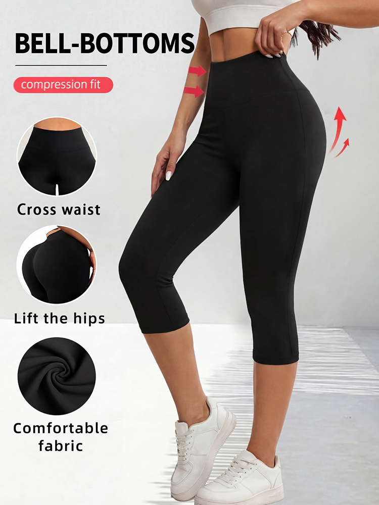 Women's High-Waisted Seven-Poi - Cycling Commute Pants ulasan dan harga