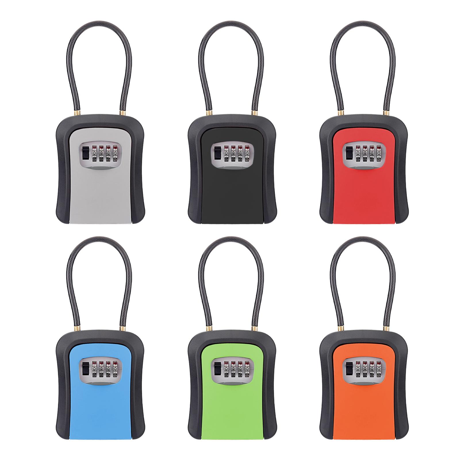 Key Lock Box Key Security Box  - Chain Lock Combination ulasan dan harga