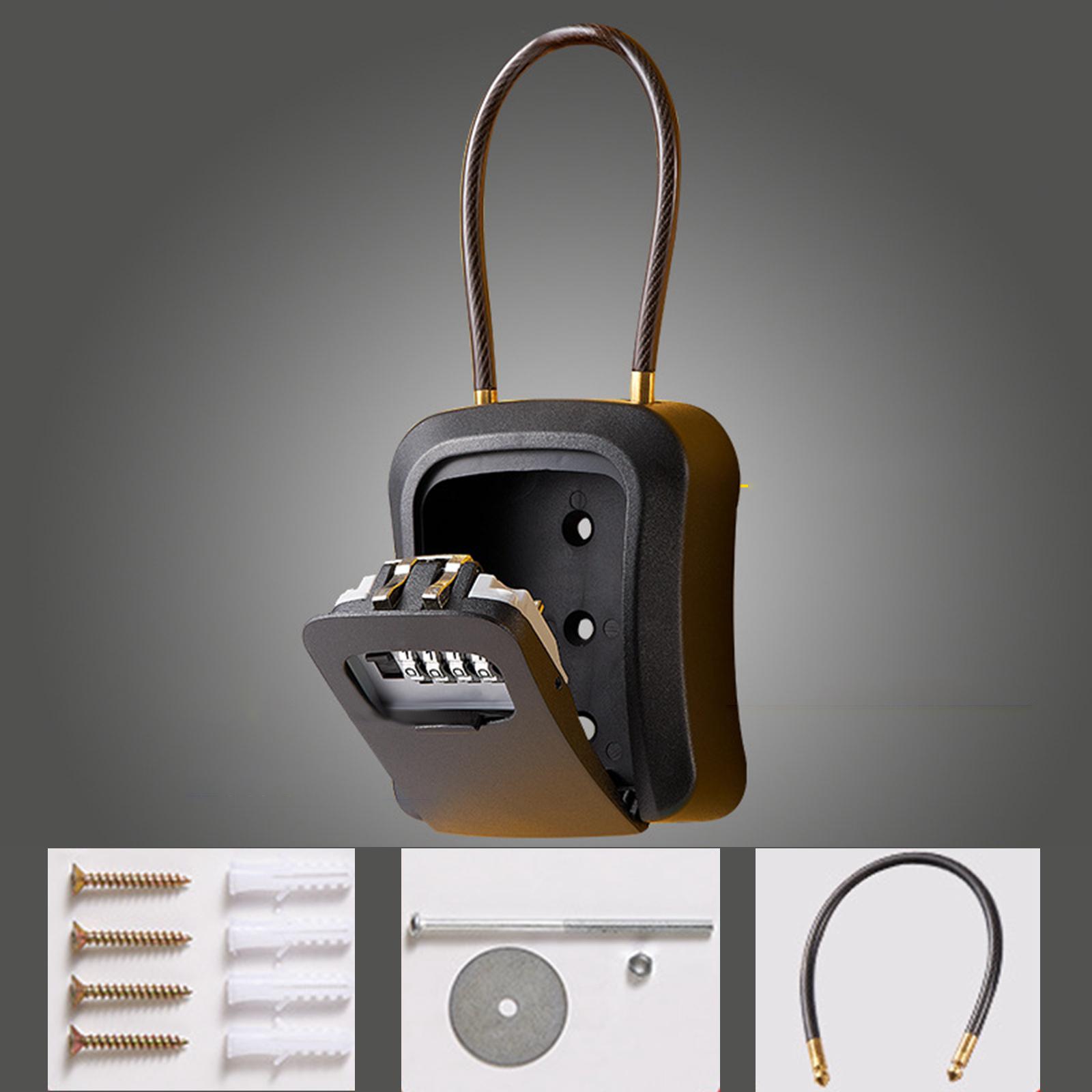 Key Lock Box Key Security Box  - Chain Lock Combination ulasan dan harga