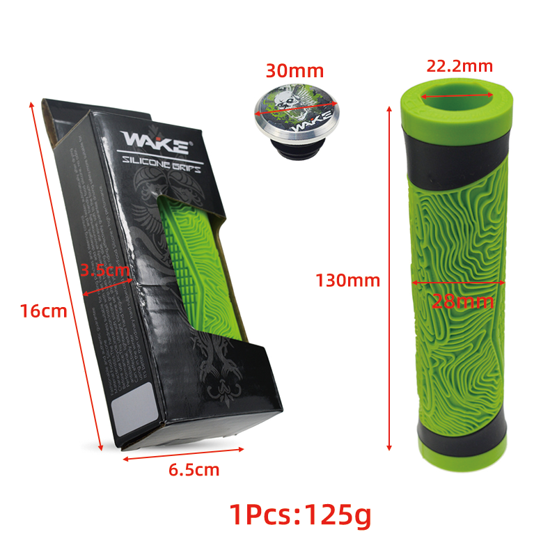 Wake Bicycle Grips Cycling Han - Commuter Bike Lock ulasan dan harga